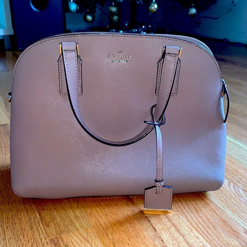 Kate Spade Cameron Street Lottie Leather Satchel Bag
